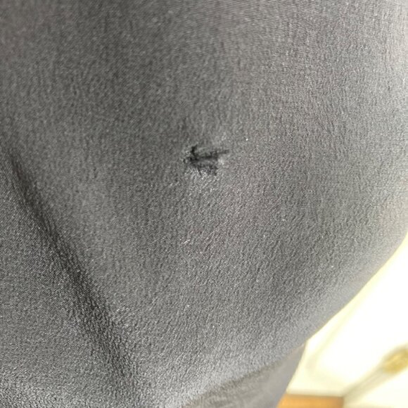 Tahari black relax silk Pants 100% Silk Size XS - Picture 9 of 10